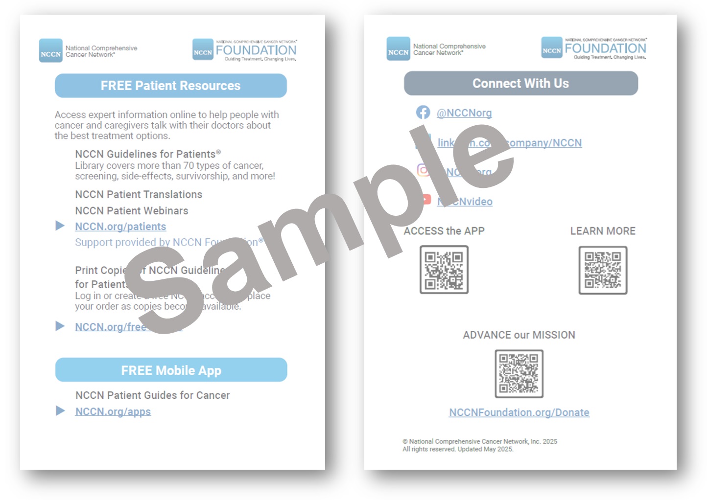 Patient Resource Card