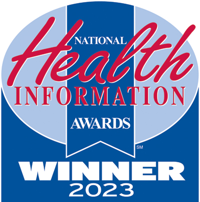 National Health Information Awards Winner 2023