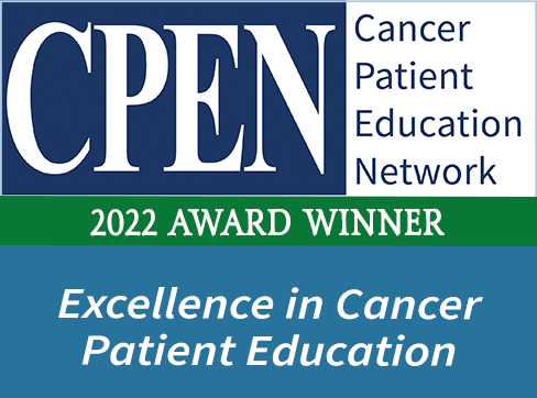 Badge: CPEN 2022 Award Winner - Excellence in Cancer Patient Education