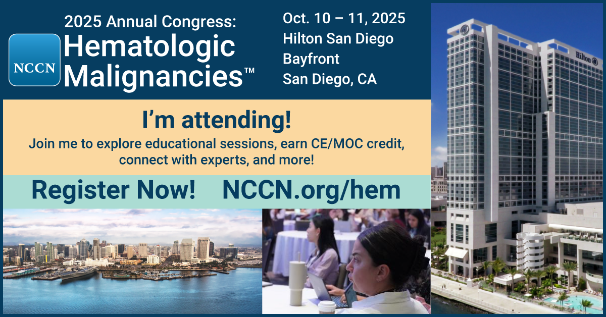 NCCN Hematologic Congress 2025