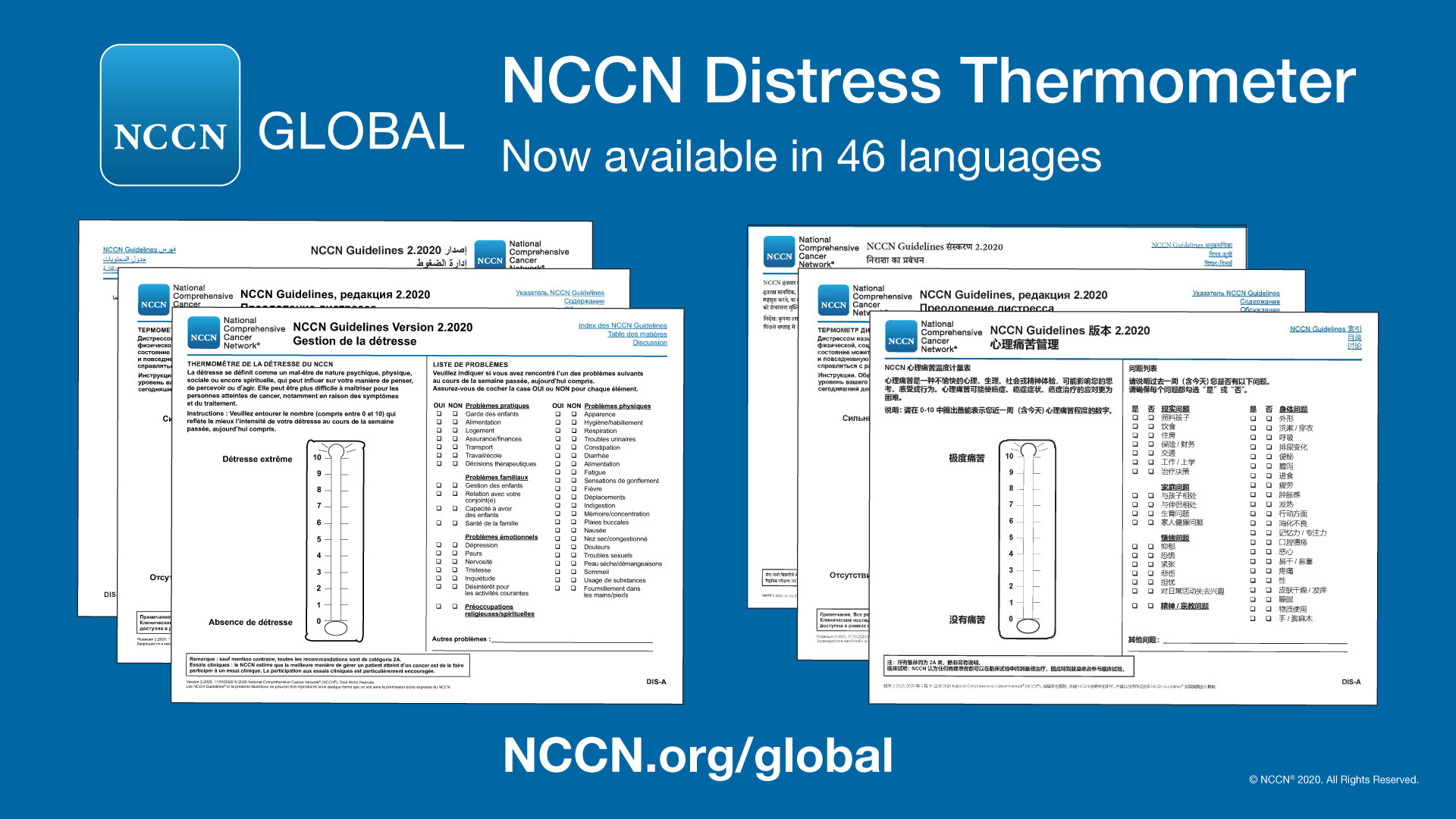 NCCN Distress Thermometer