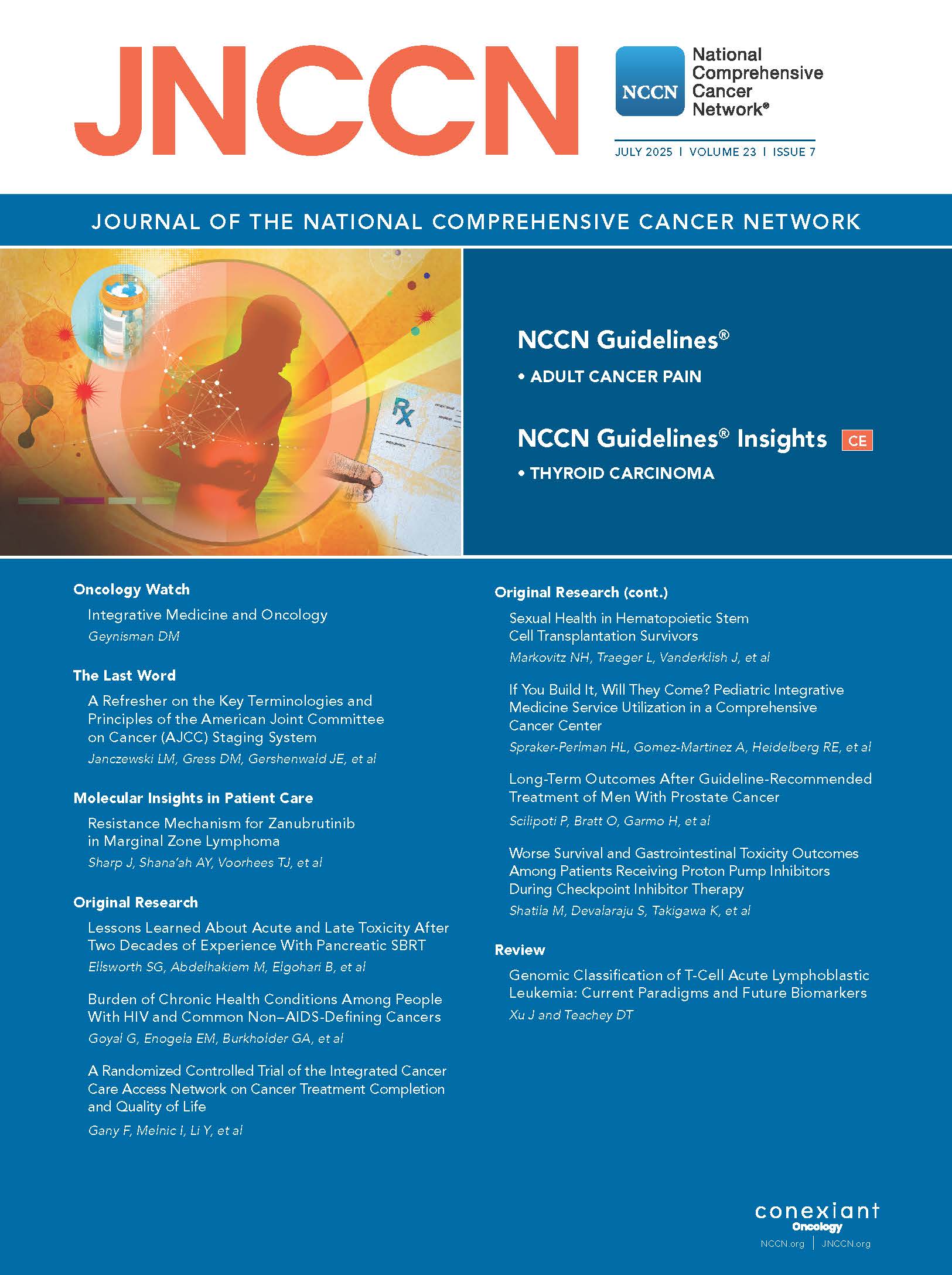 JNCCN Cover, July 2025